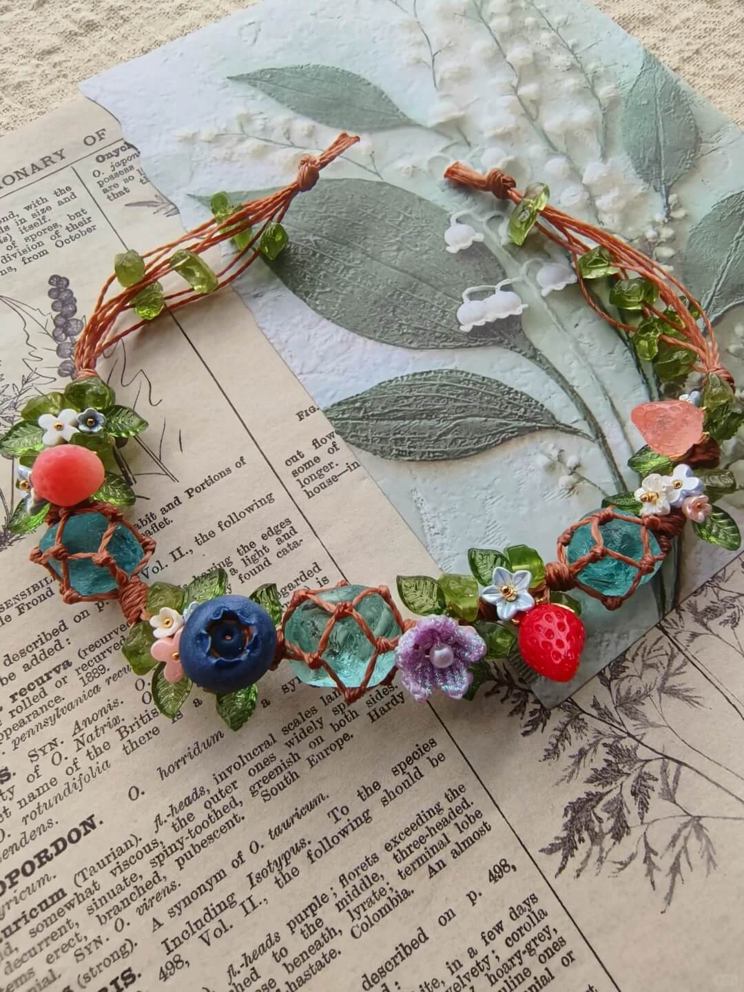 Blue Blueberry Bracelet.