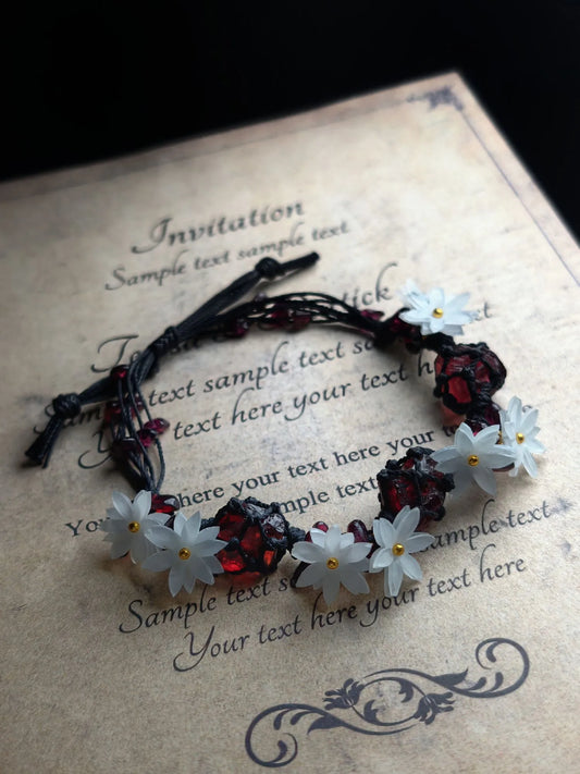 Midnight Blossoms Bracelet