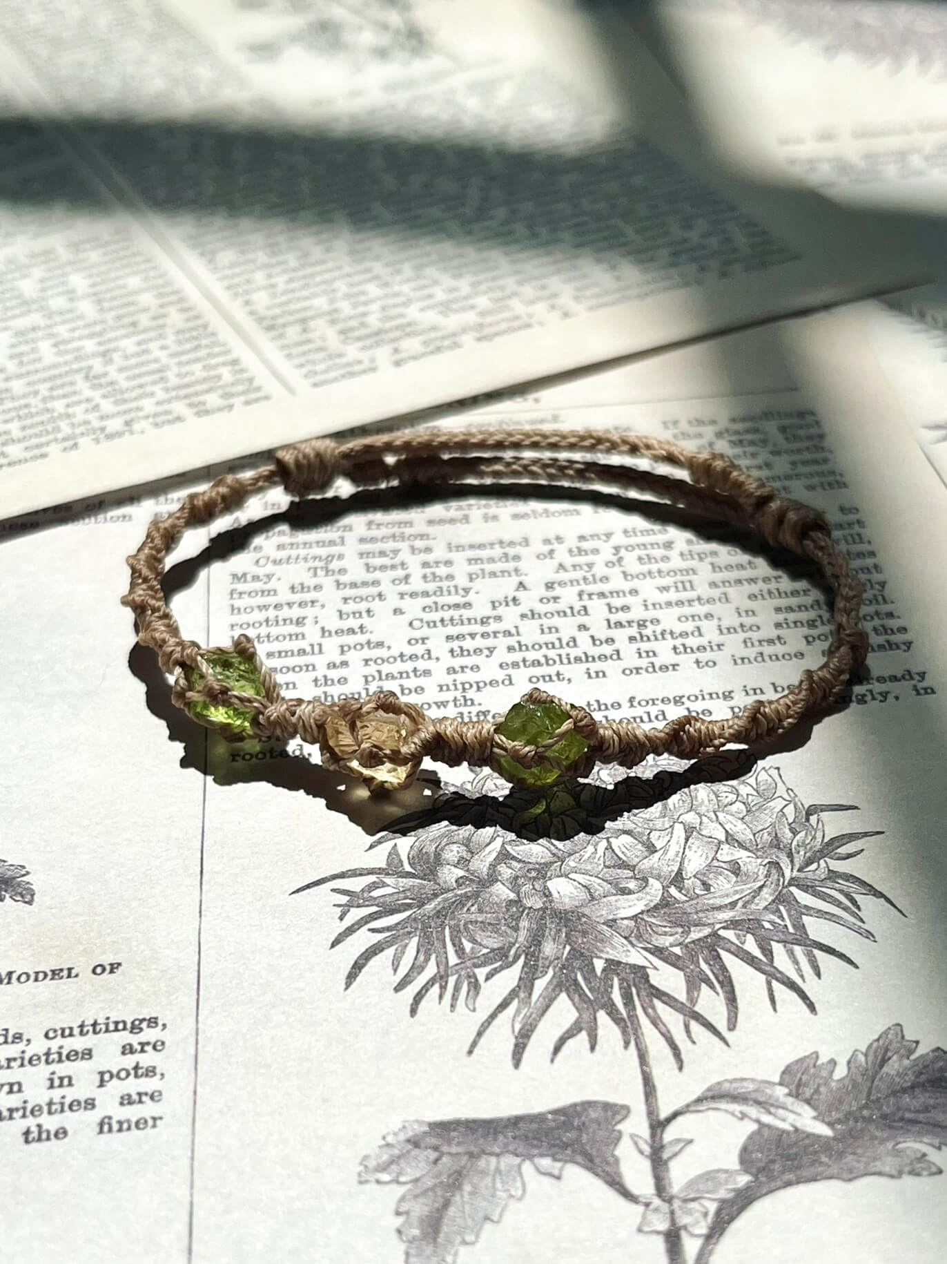 Citrine & Peridot Bracelet