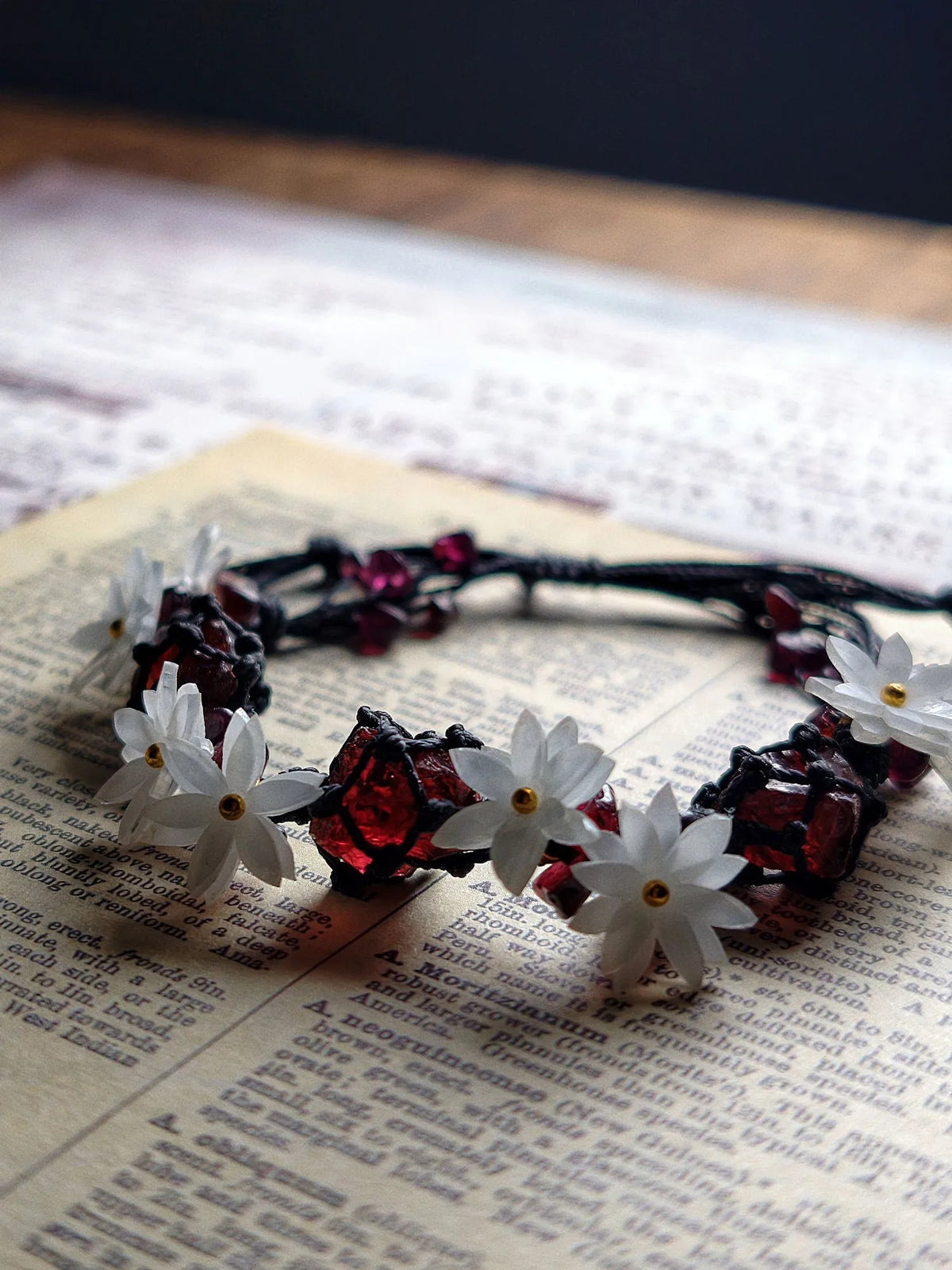 Midnight Blossoms Bracelet