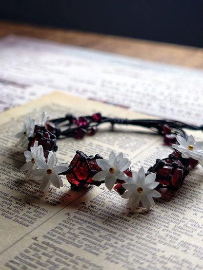 Midnight Blossoms Bracelet