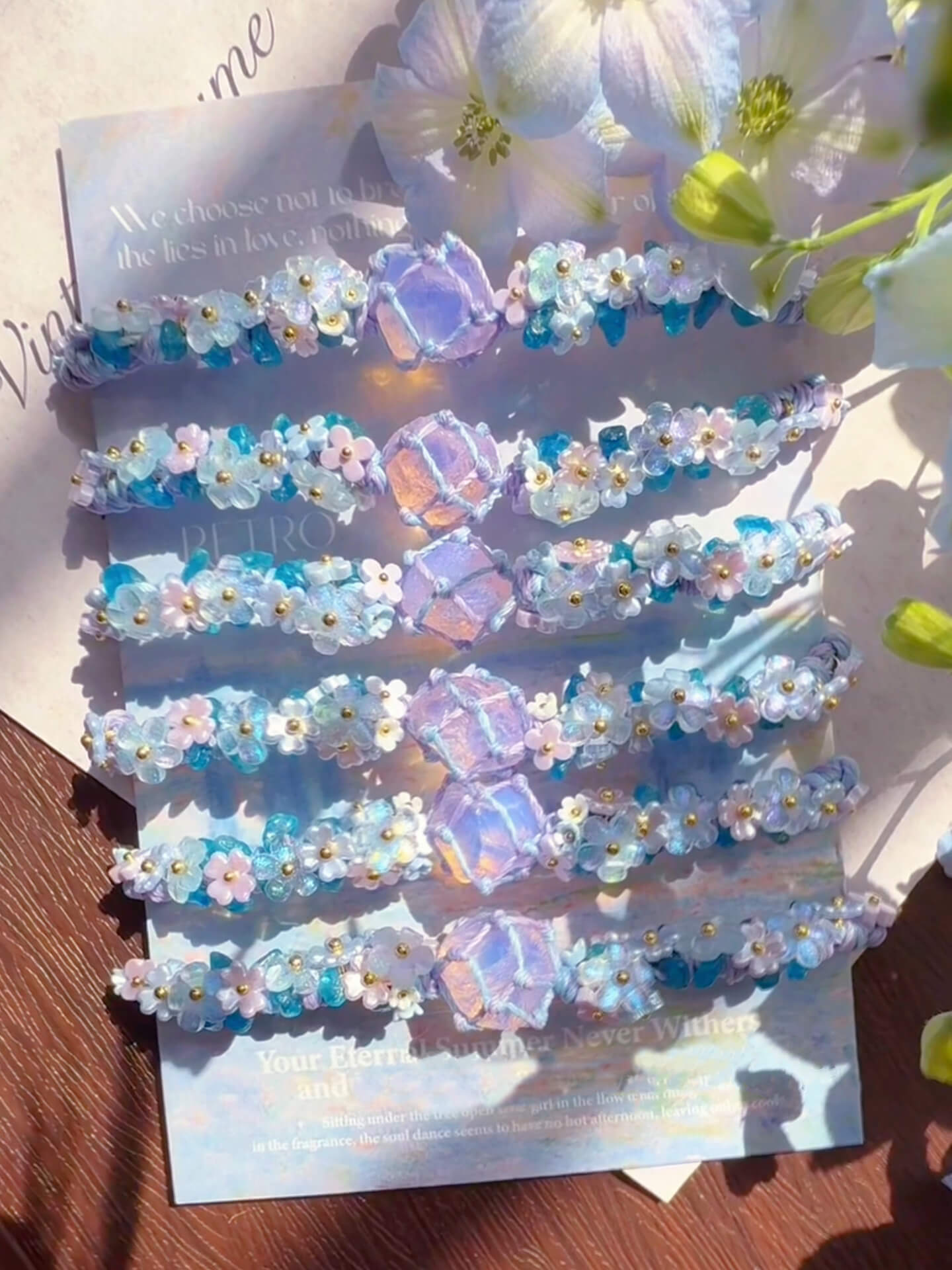 Hydrangea Bracelet