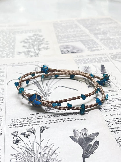 Apatite Double Layer Bracelet