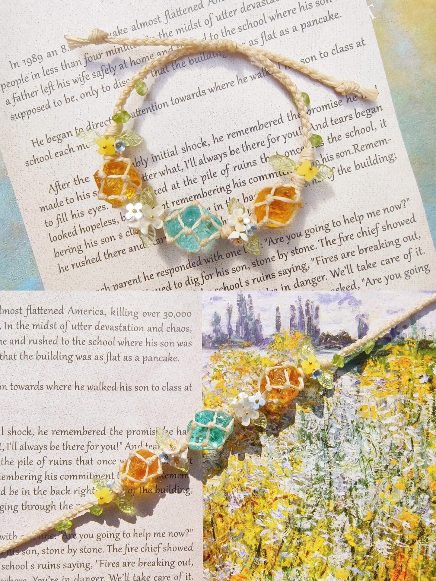 Sea Salt Clementine Bracelet