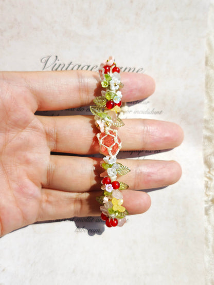 Little Red Berry Bracelet