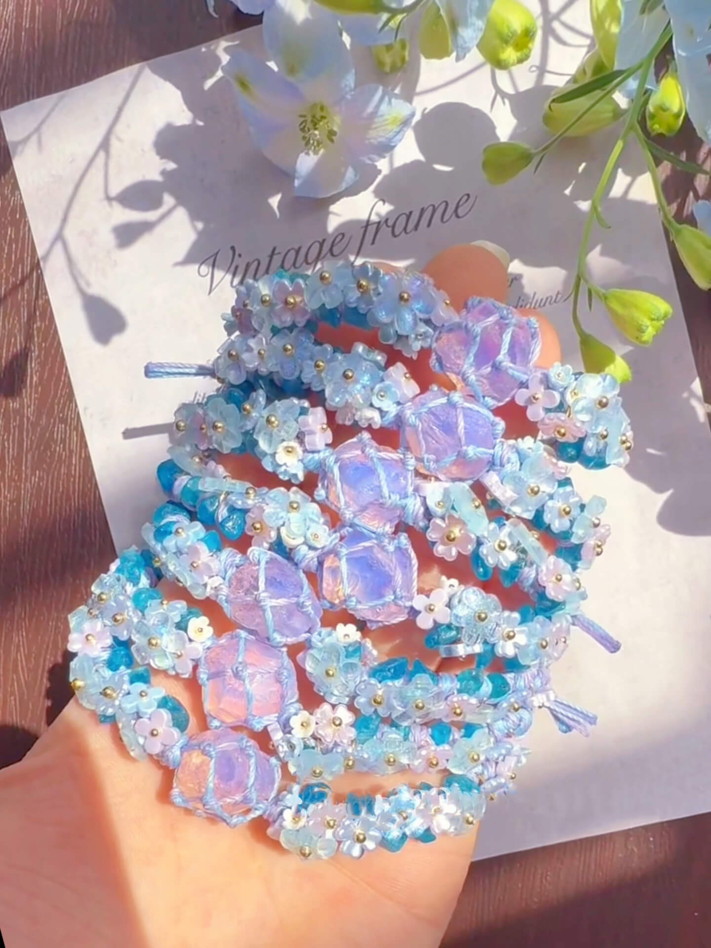 Hydrangea Bracelet