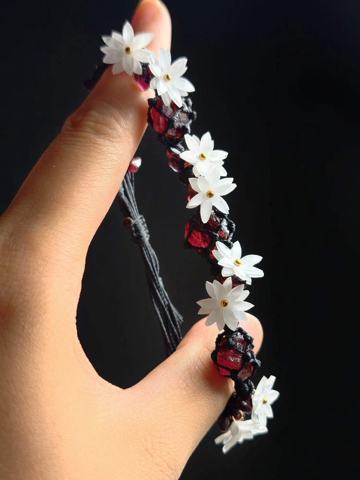 Midnight Blossoms Bracelet