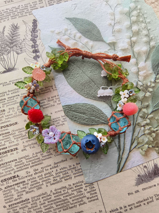 Blue Blueberry Bracelet.