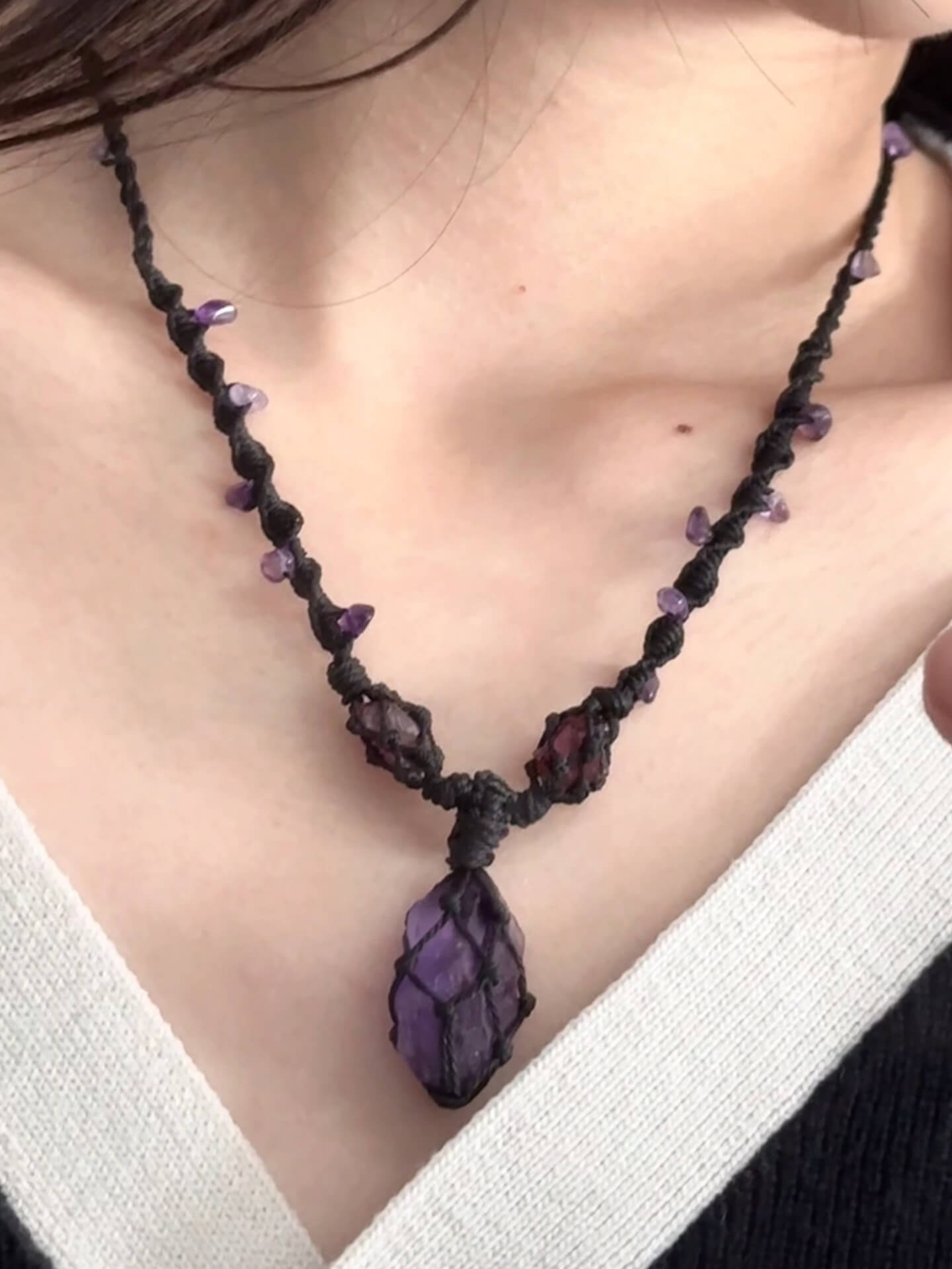 Witch's Magic Stone Necklace