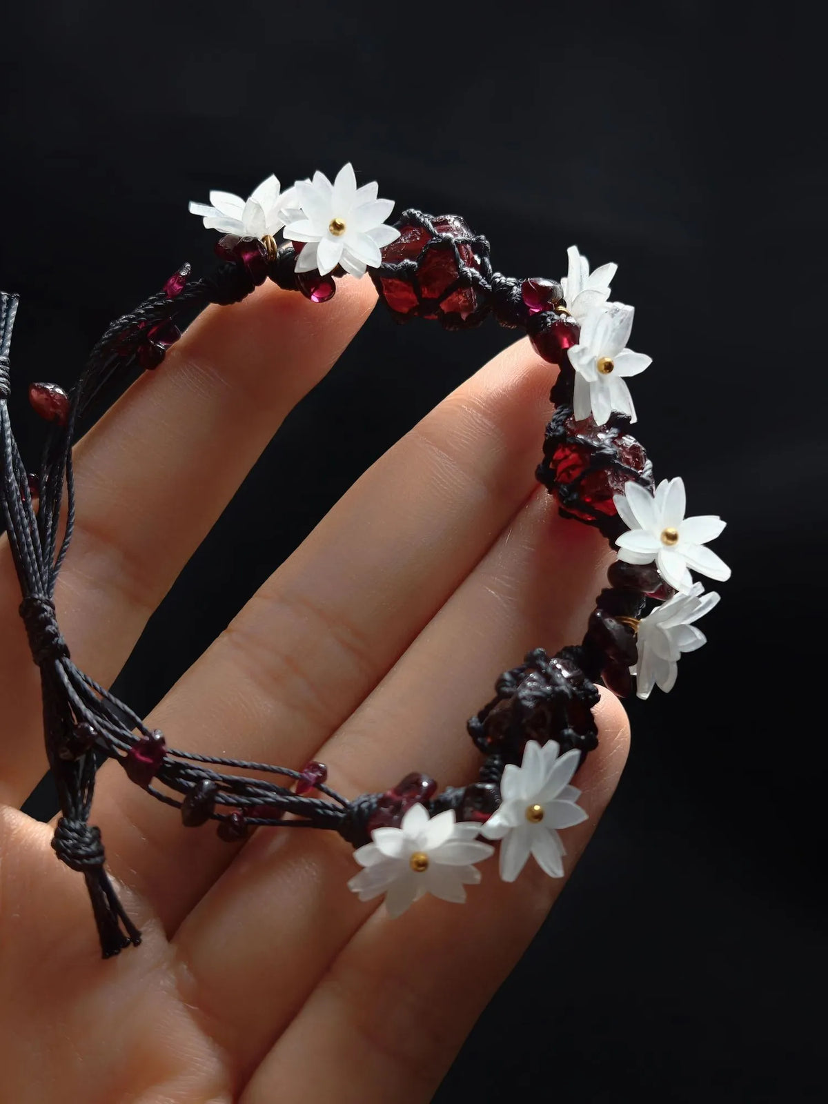 Midnight Blossoms Bracelet