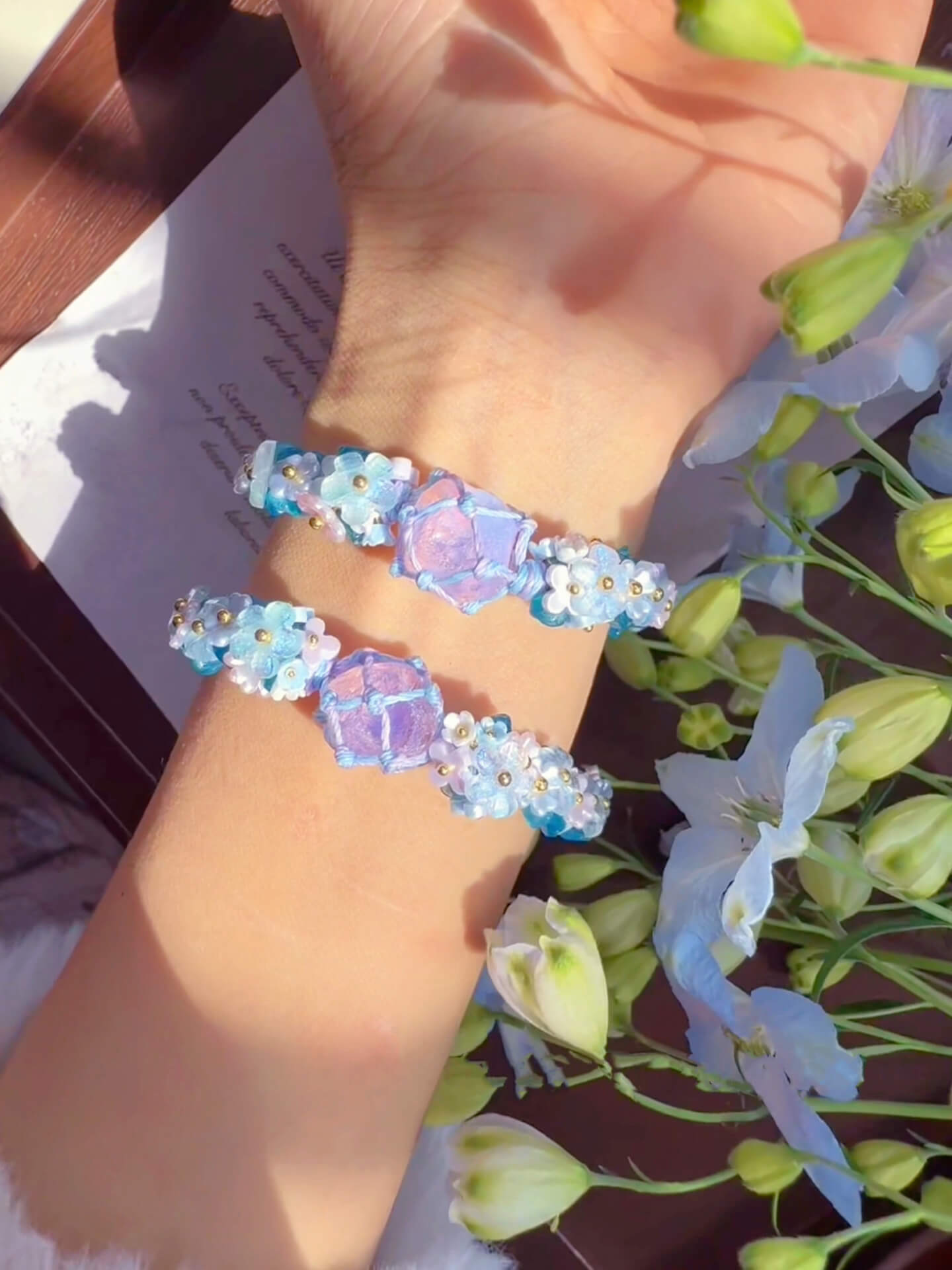 Hydrangea Bracelet