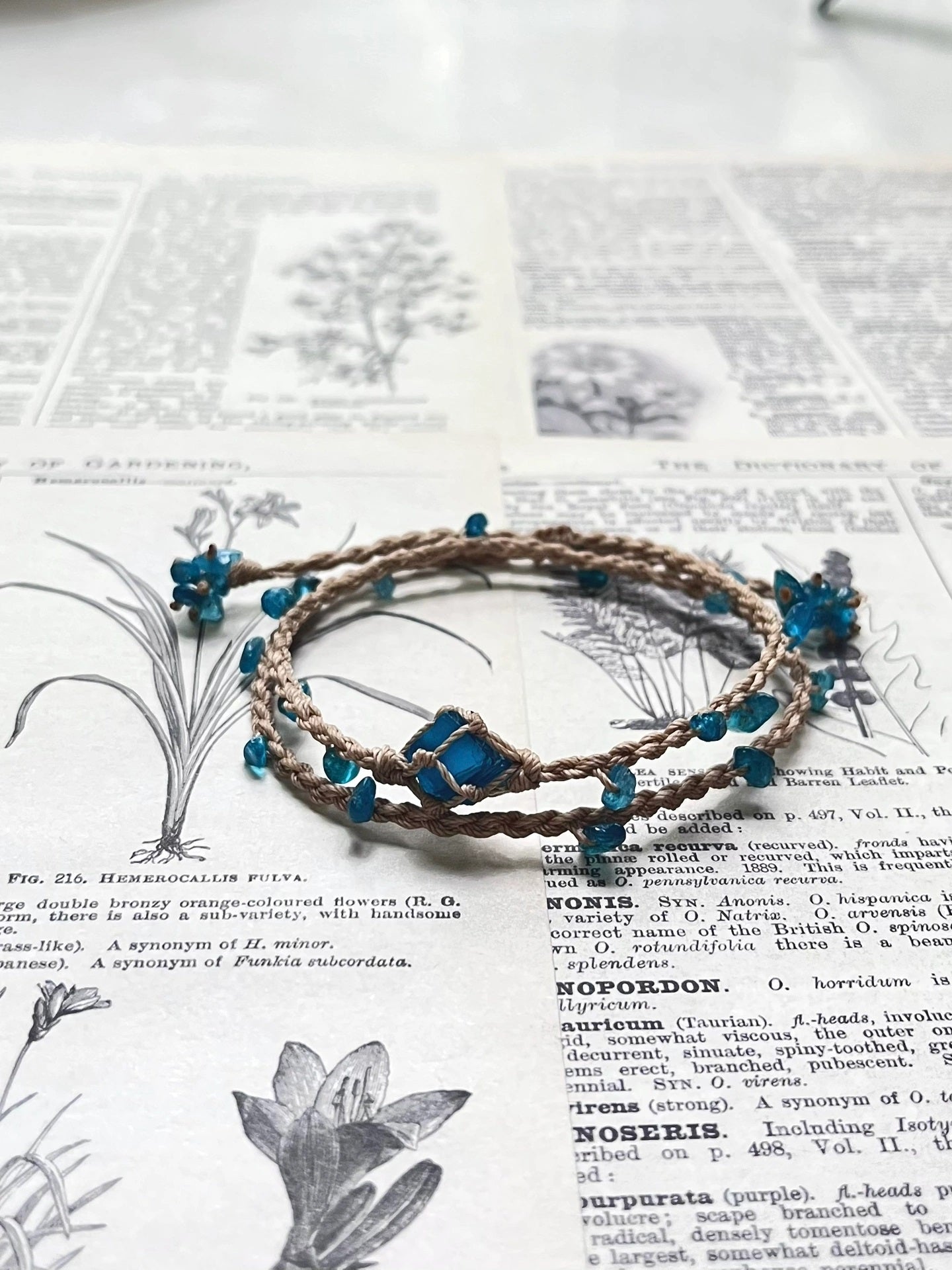 Apatite Double Layer Bracelet