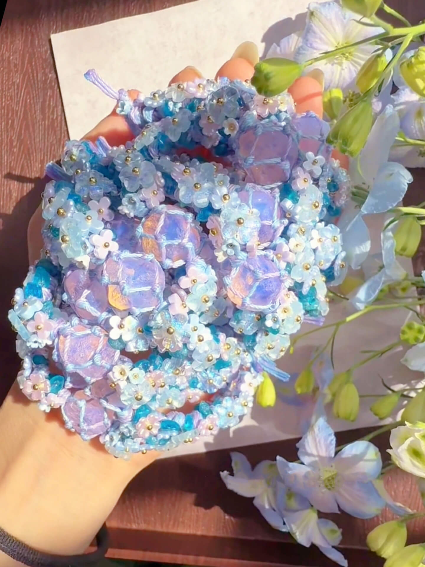 Hydrangea Bracelet