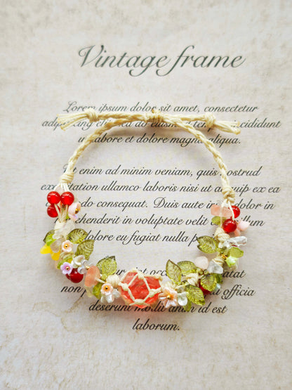 Little Red Berry Bracelet