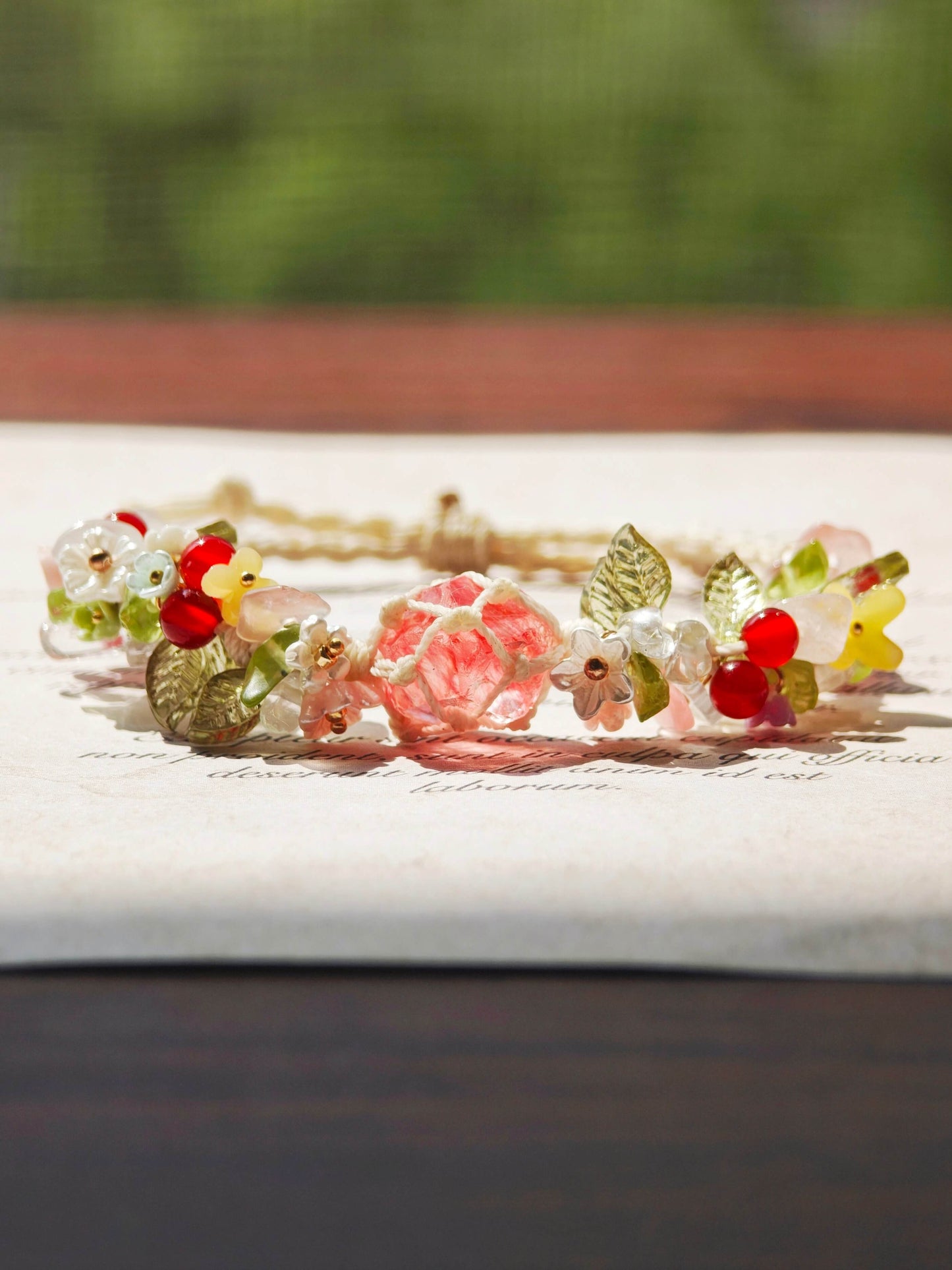 Little Red Berry Bracelet