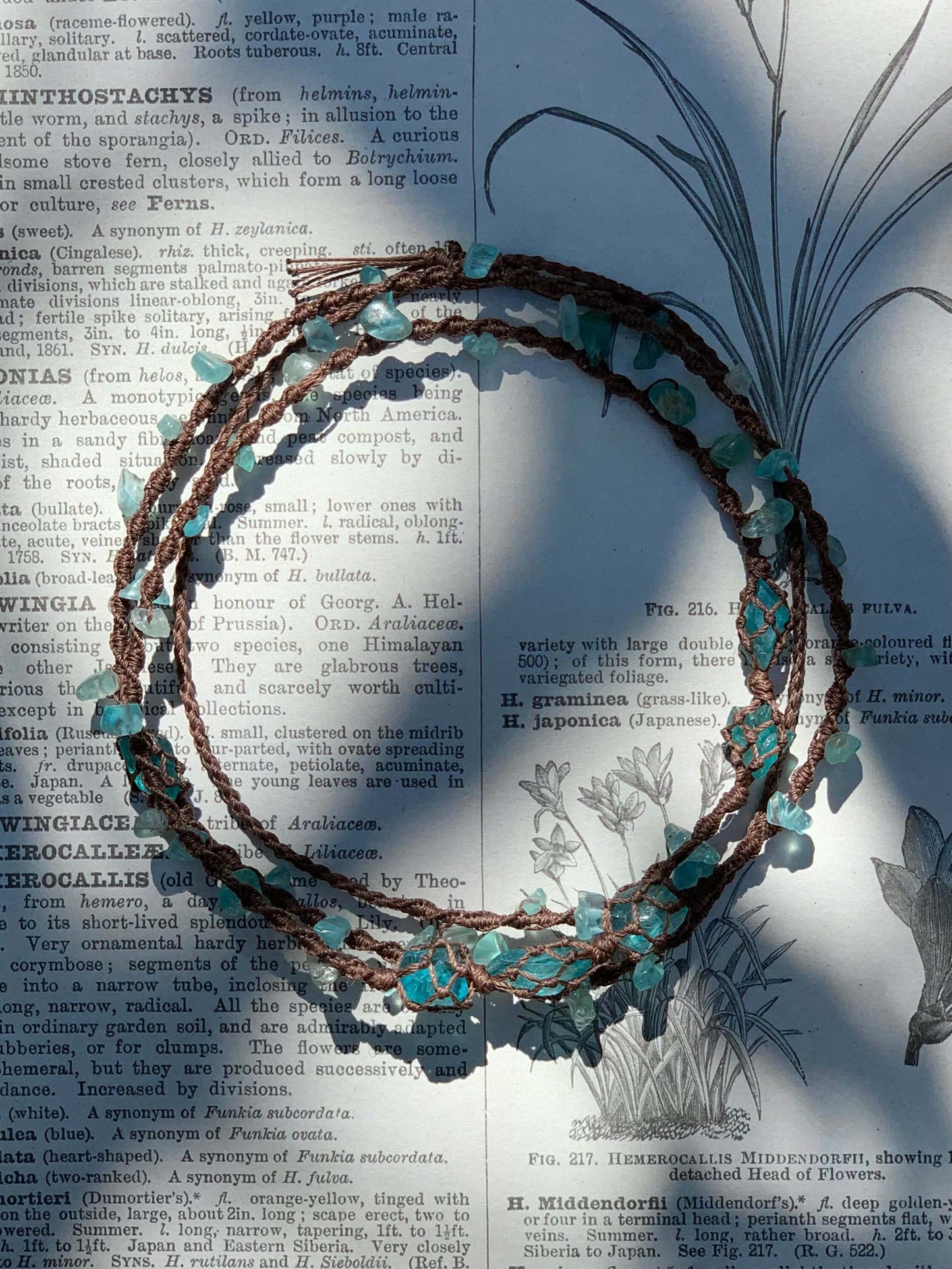 Three-Layer Apatite Bracelet