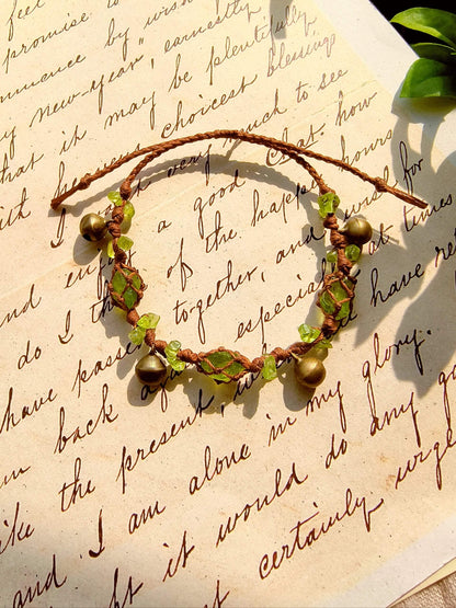 Peridot Bell Bracelet