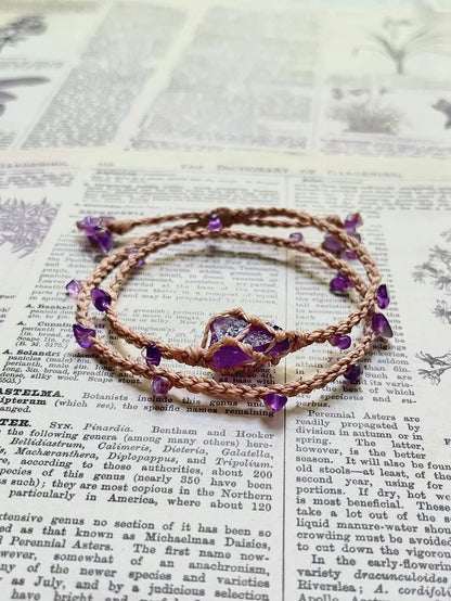 Fluorite Double Layer Bracelet