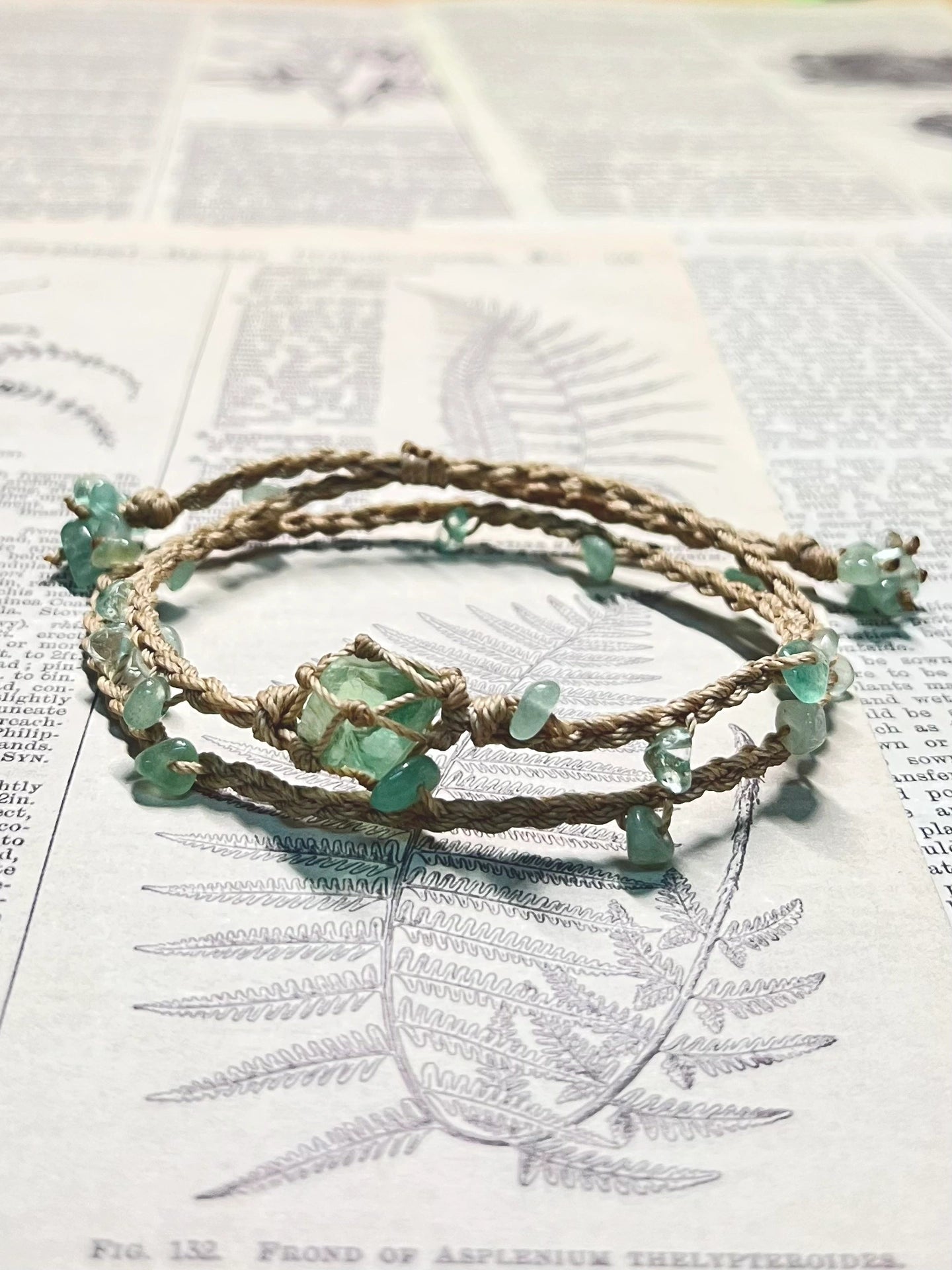 Fluorite Double Layer Bracelet