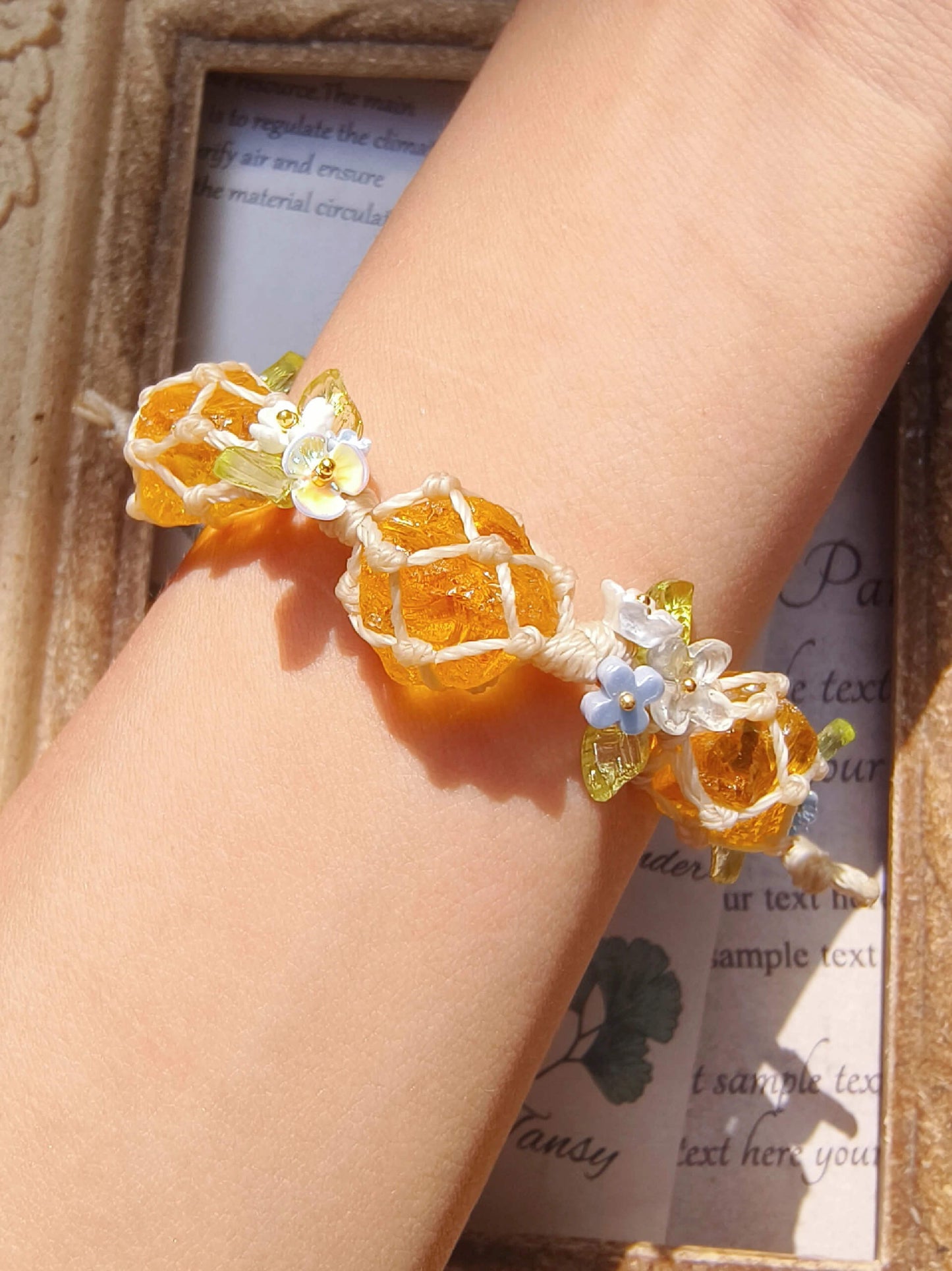 Orange Bracelet