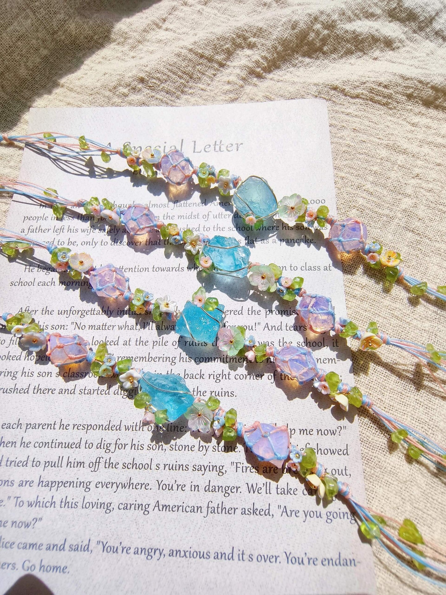 Aquamarine Bracelet