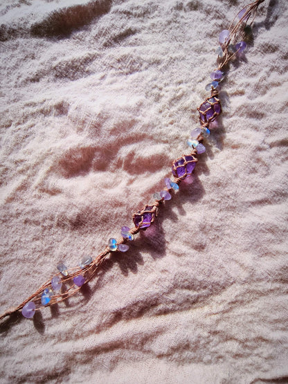 Amethyst Crystal Bracelet