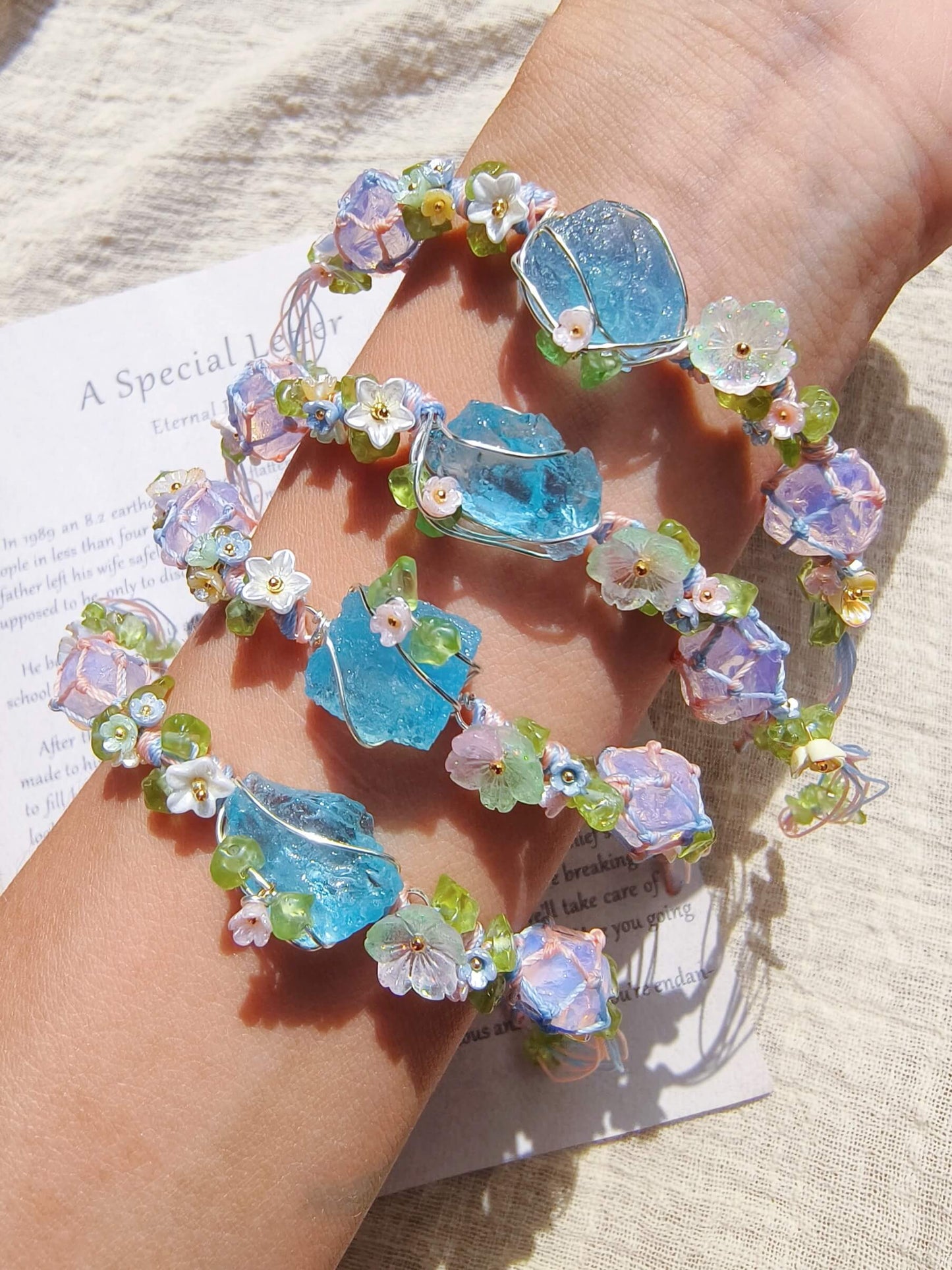 Aquamarine Bracelet